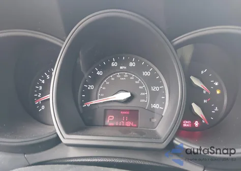 2017 Kia Rio Lx из США, поврежденный, VIN KNADM4A37H6005689